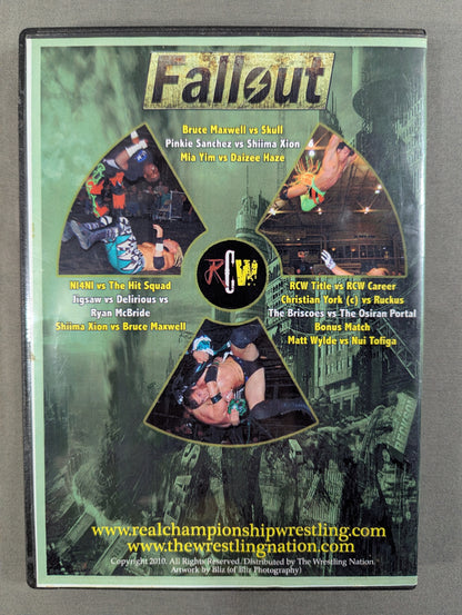 RCW FALL OUT