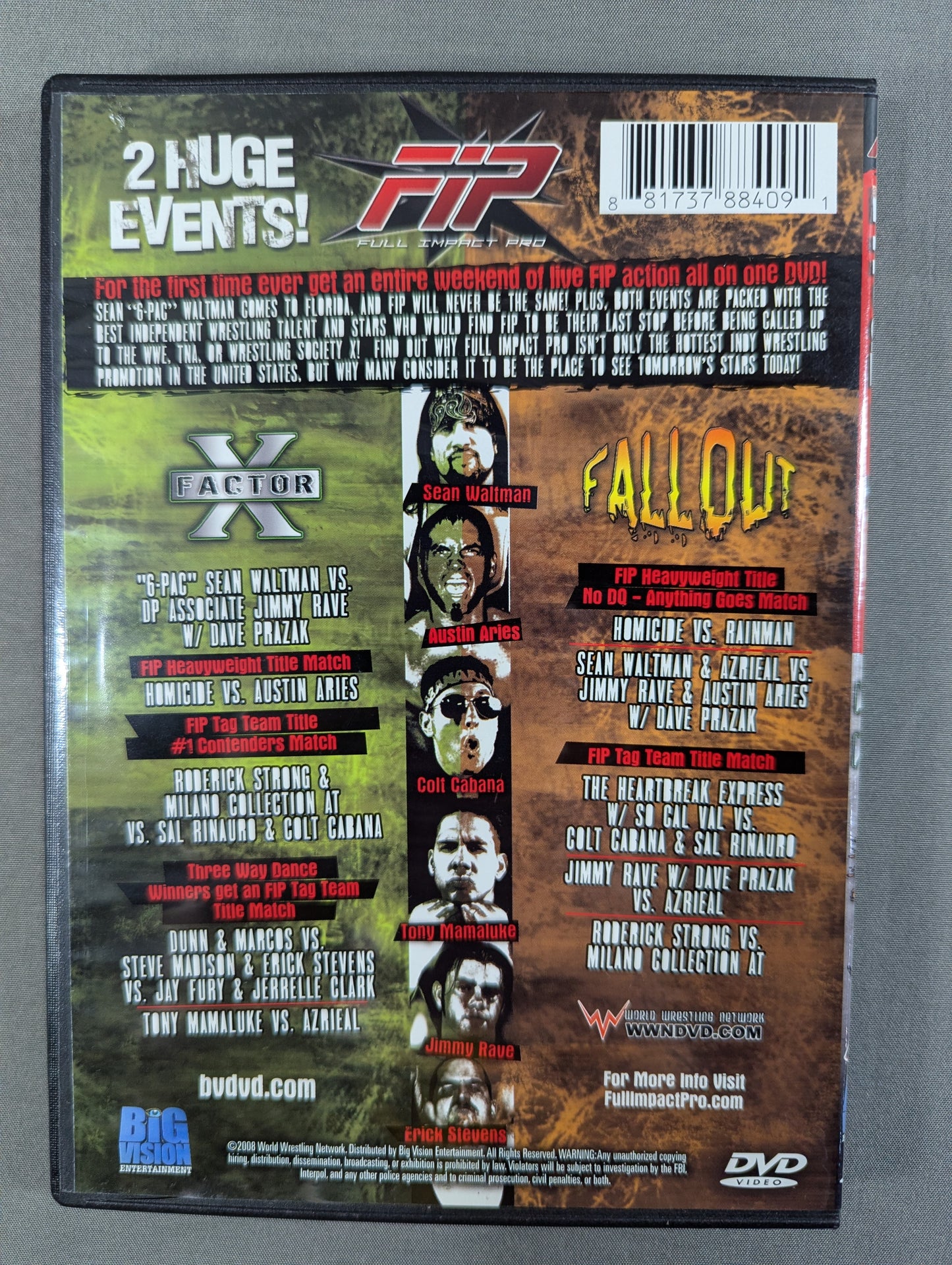 FIP 2HUGE EVENTS! ★X FACTER & FALL OUT★