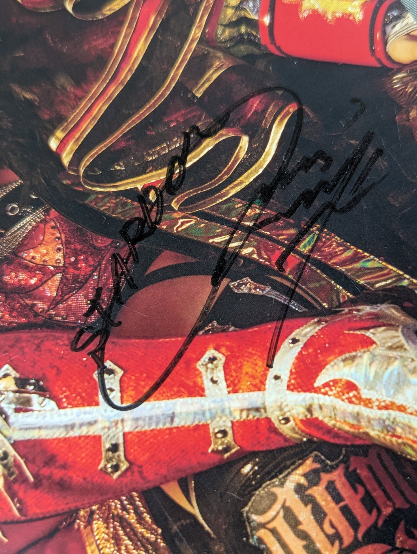 Utami Hayashishita  hand signed autograph  Starda Mu Pro-Photo (W-1)