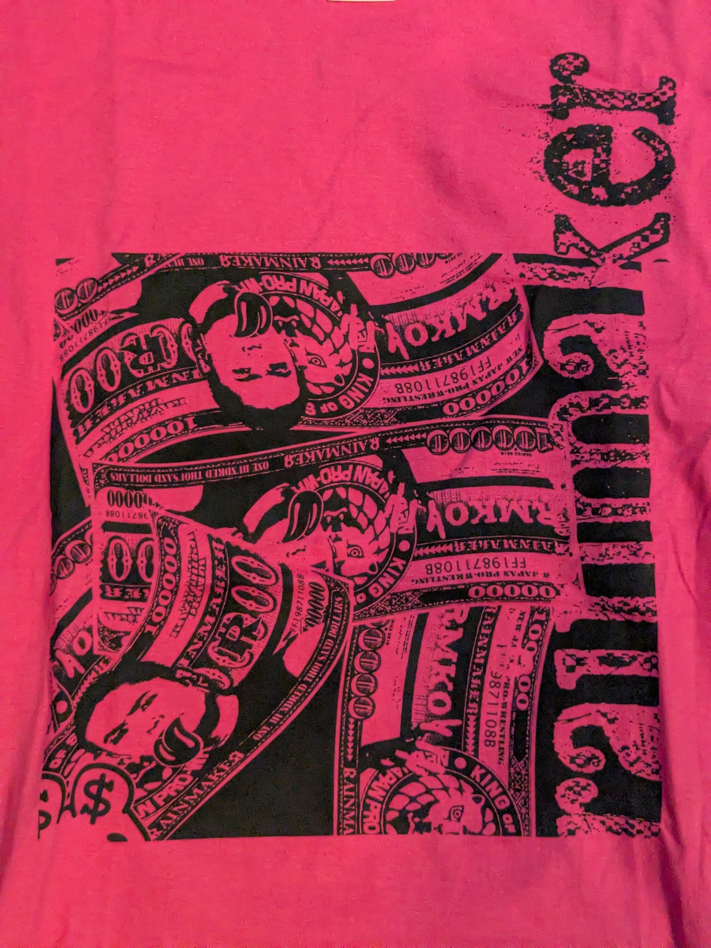 オカダ・カズチカ「bookoo bucks」Tシャツ