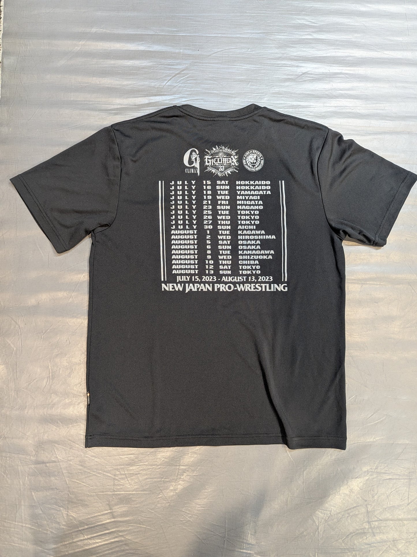 G1 CLIMAX 33 Tournament Commemorative SOUL SPORT Dry T-Shirt