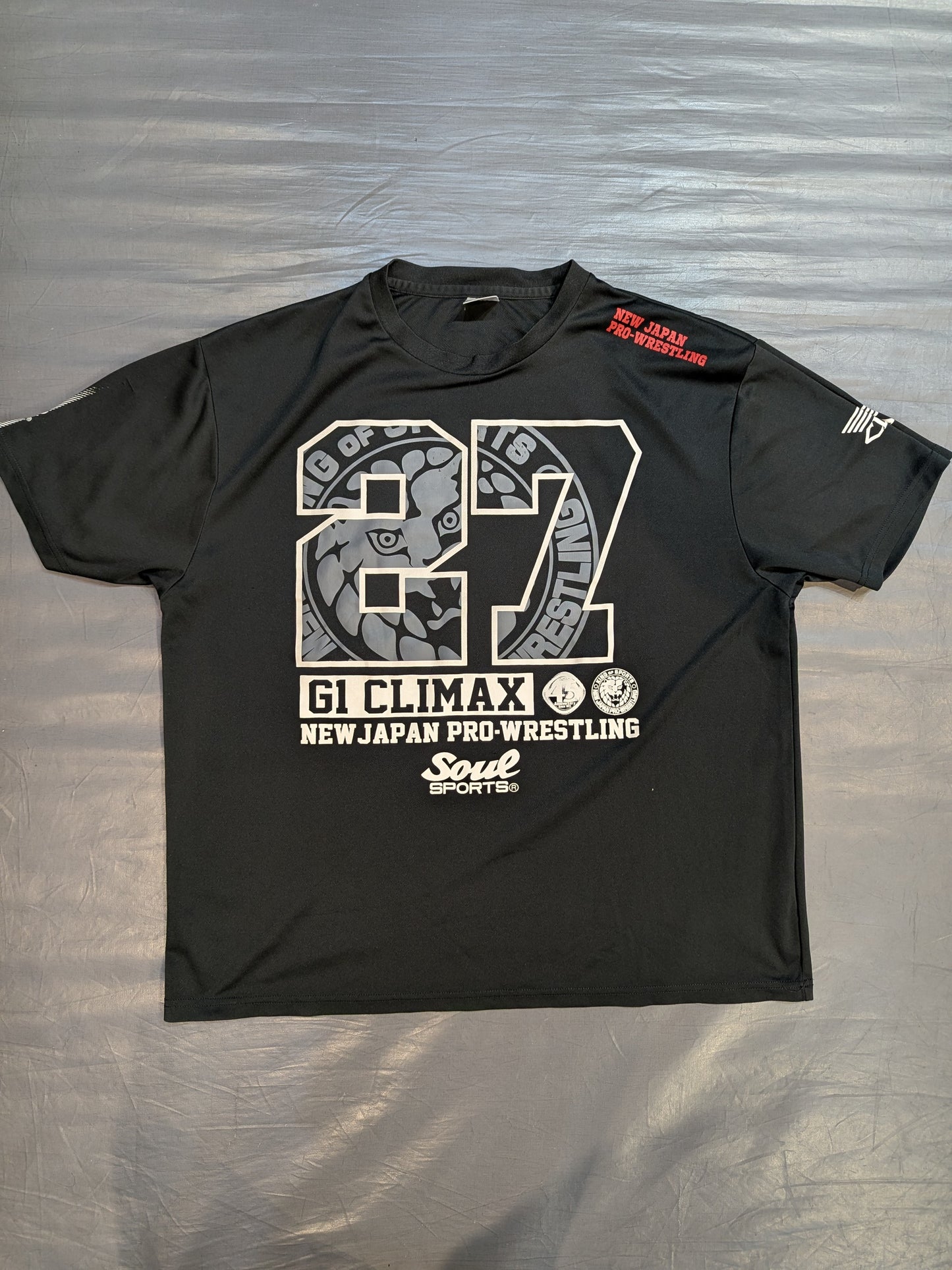 G1 CLIMAX 27 大会記念 SOUL SPORT ドライTシャツ