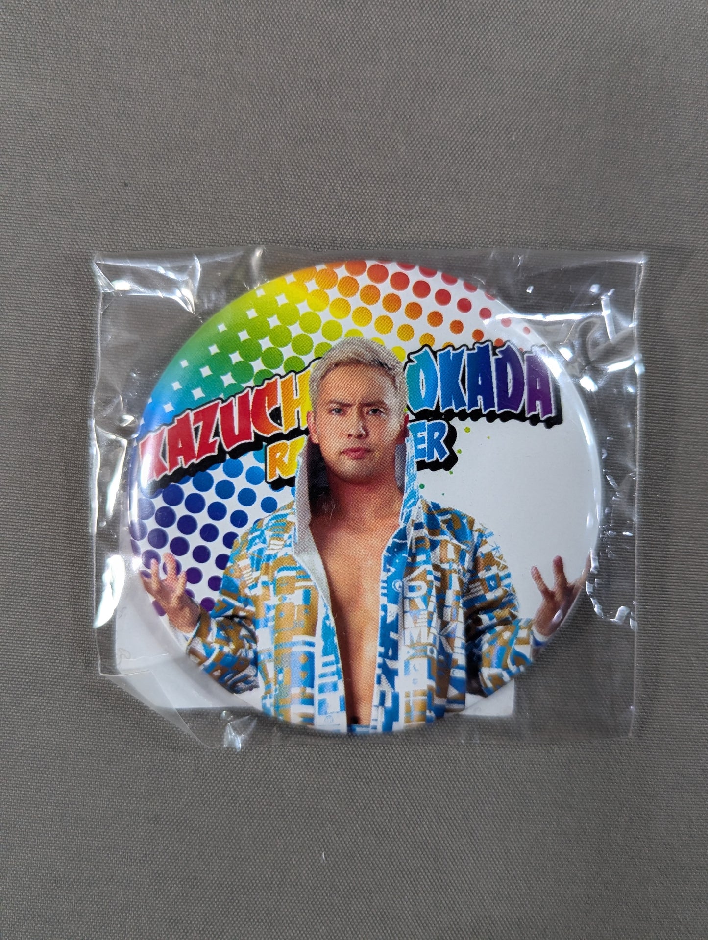 Kazuchika Okada  PinBack button 