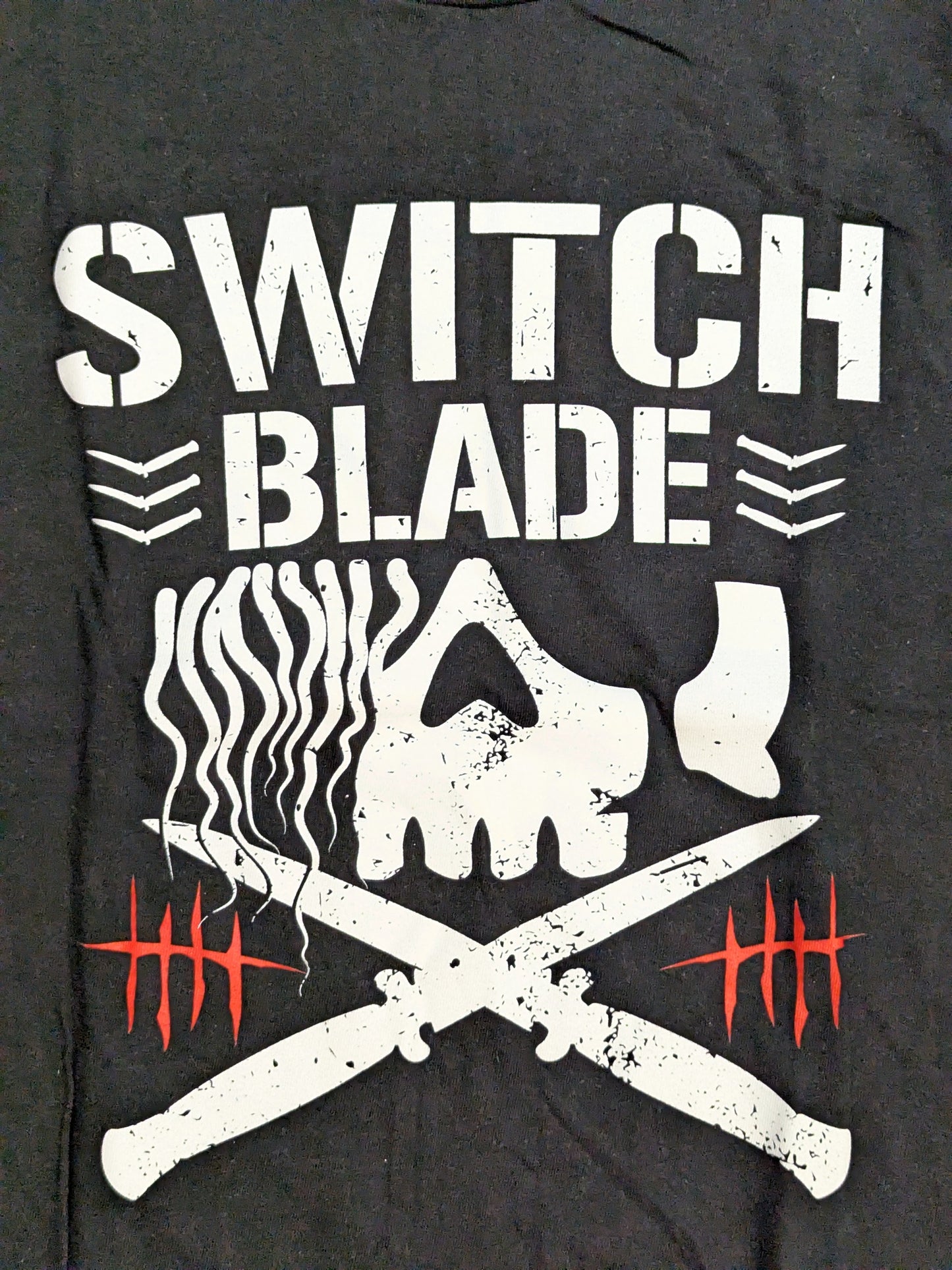 ジェイ・ホワイト「SWITCH BLADE BC」Tシャツ