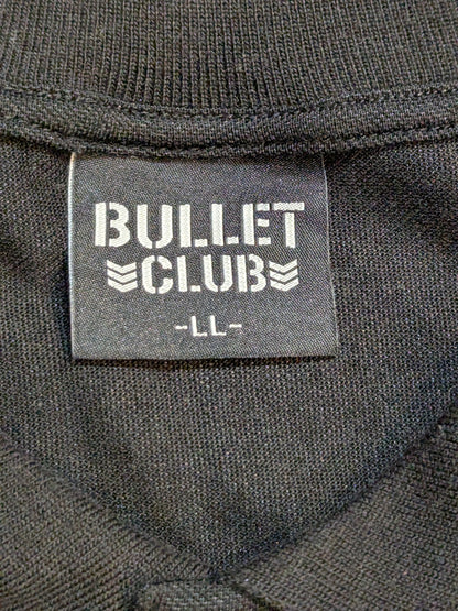 BULLET CLUB × Avale 'BC-4 Life' Polo Shirt (3) (Black)