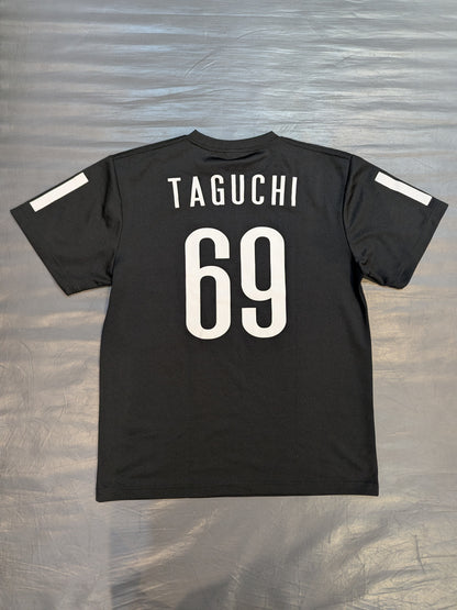 【hand signed autograph】 Taguchi Japan "Taguchi" Ryusuke" Dry T-Shirt