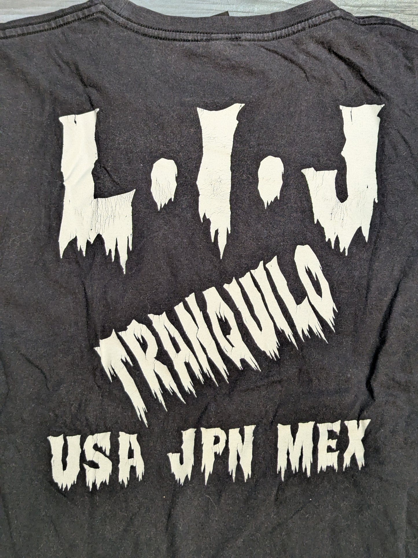 L.I.J T-Shirt (3) (Black×White)