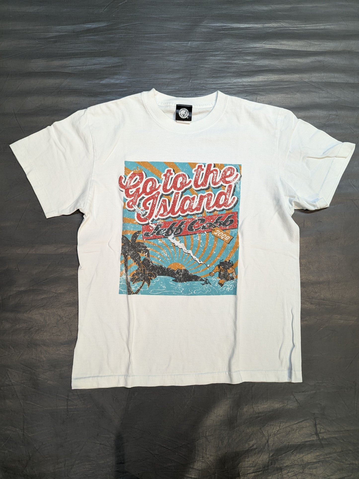 Jeff Cobb "GO TO THE ISLAND" T-shirt
