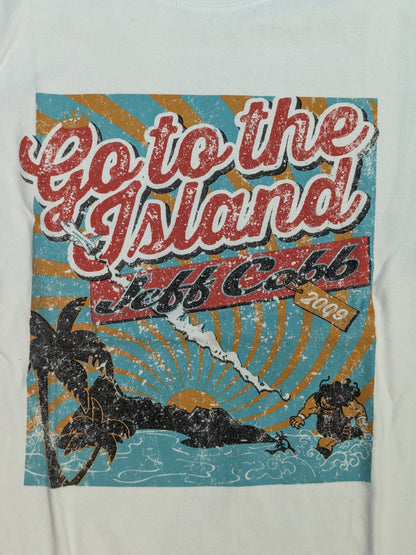 Jeff Cobb "GO TO THE ISLAND" T-shirt