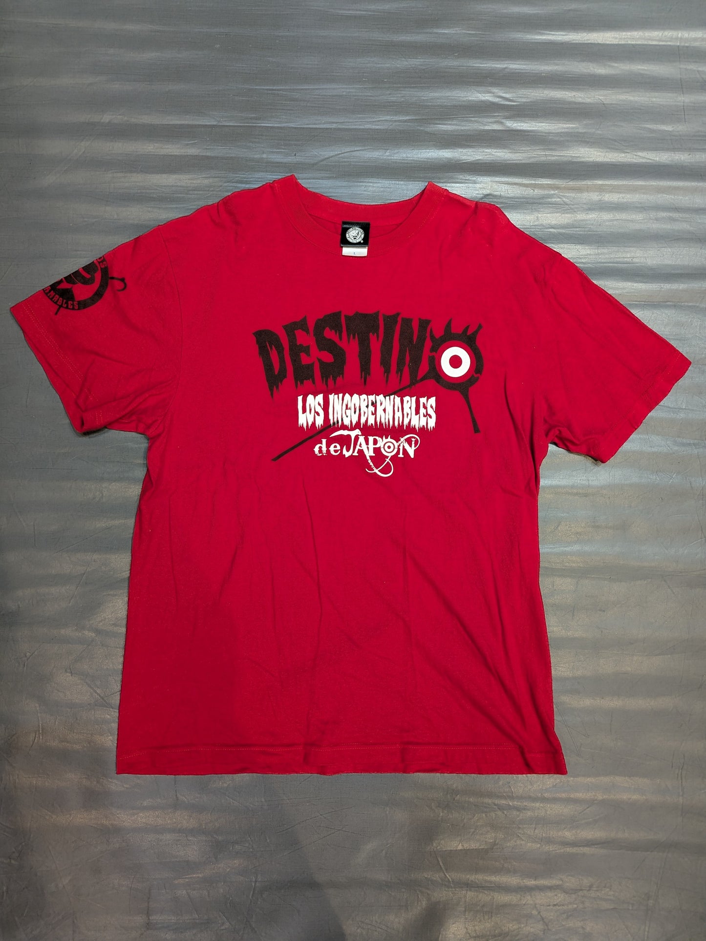 内藤哲也「DESTINO」Tシャツ(レッド)