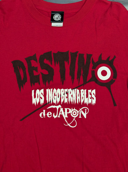 内藤哲也「DESTINO」Tシャツ(レッド)