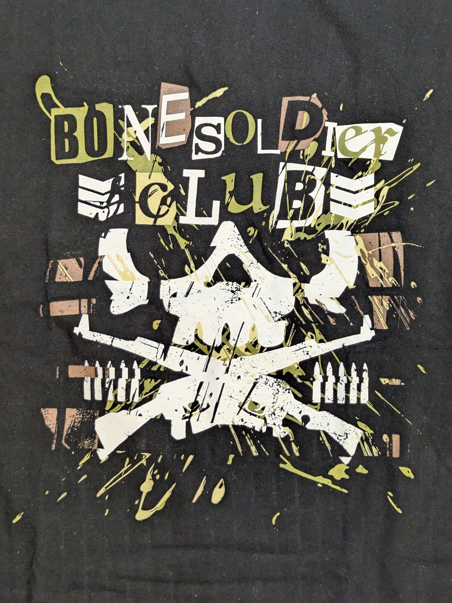 石森太二「BONE SOLDIER CLUB」Tシャツ(2021)
