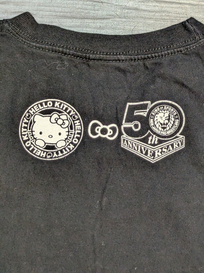Hello Kitty ×New Japan Pro Wrestling  "50th Anniversary" Collaboration T-Shirt