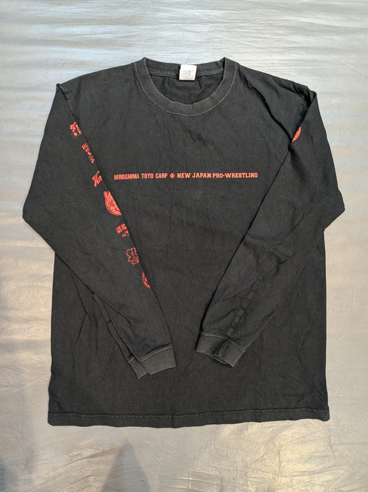 Hiroshima Toyo Carp ×New Japan Pro Wrestling  Long Sleeve T-Shirt