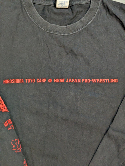 Hiroshima Toyo Carp ×New Japan Pro Wrestling  Long Sleeve T-Shirt