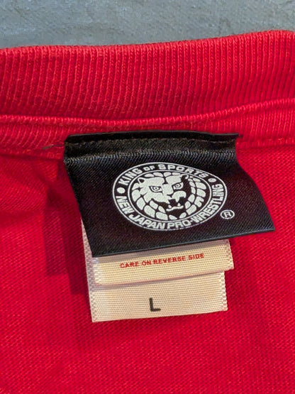 Hiroshima Toyo Carp ×Tetsuya Naito "VAMOS JUNTOS!" T-shirt (red)