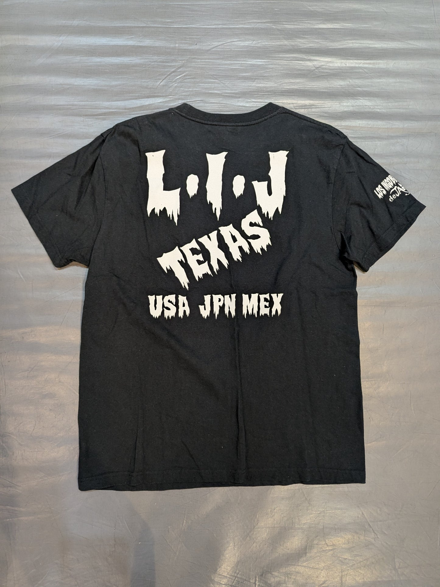 L.I.J T-Shirt (2) (Black×White)