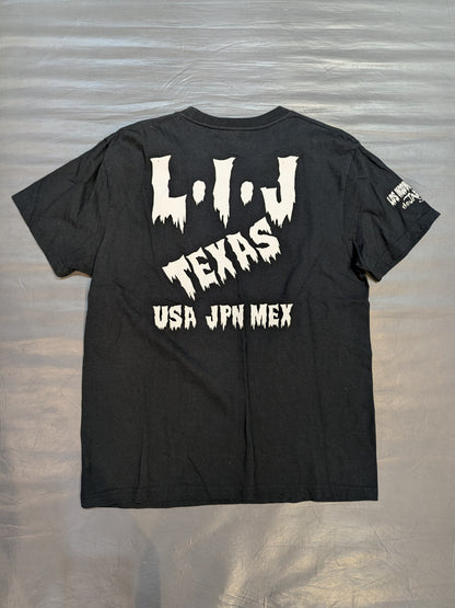 L.I.J T-Shirt (2) (Black×White)
