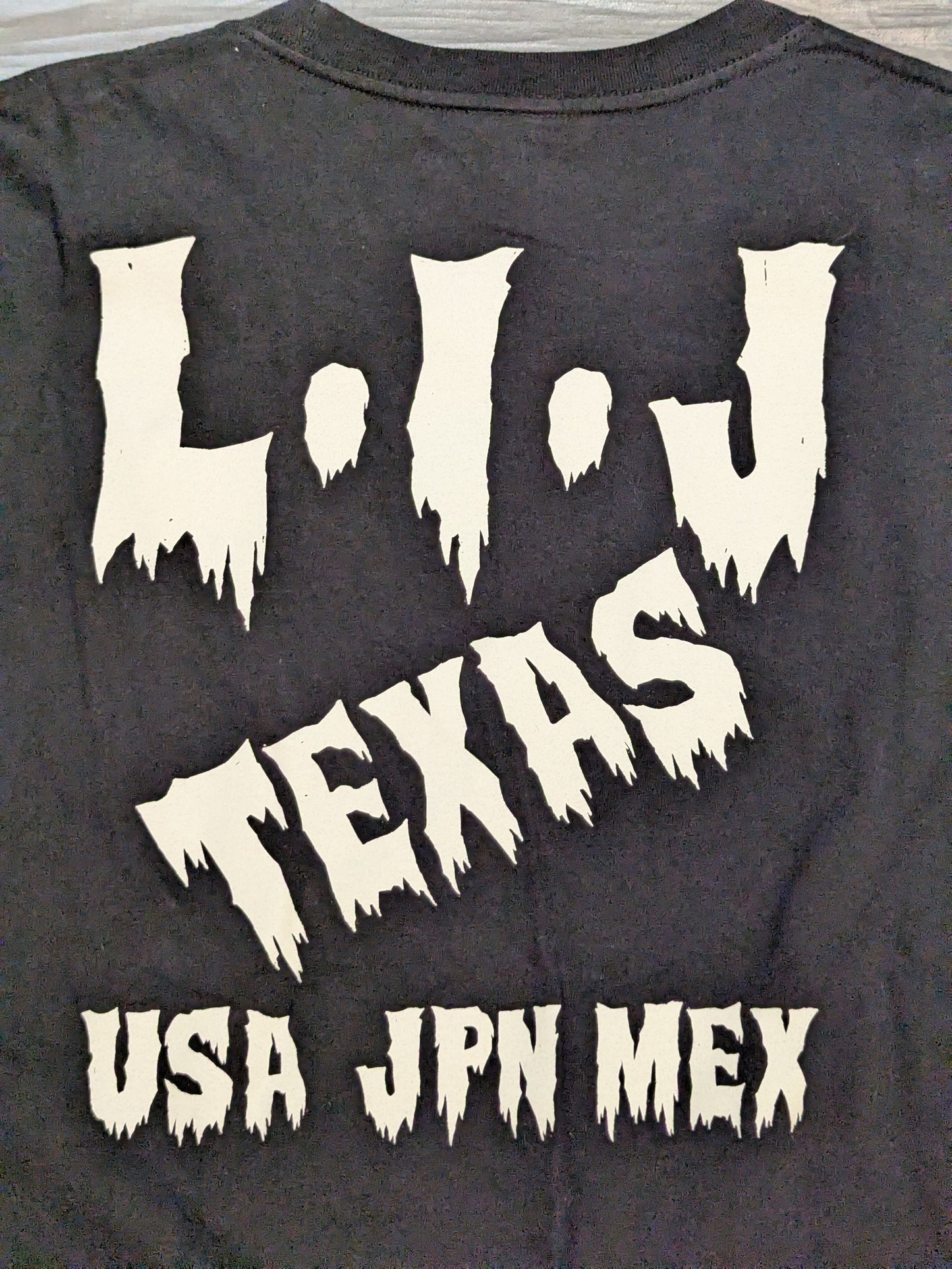 L.I.J T-Shirt (2) (Black×White)