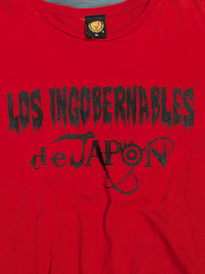 L・I・J Tシャツ②(レッド×ブラック)