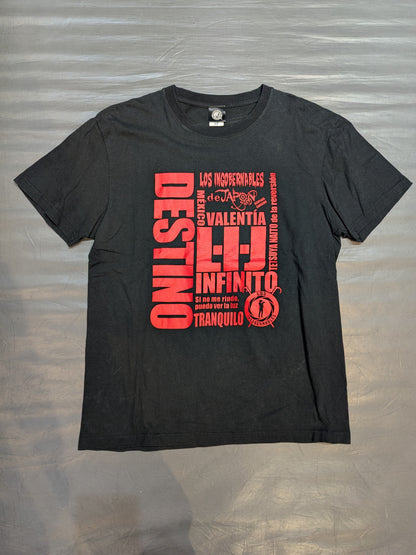 内藤哲也×L・I・J Tシャツ(ブラック×レッド)