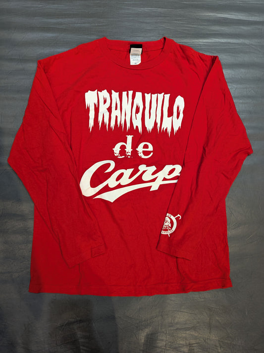 広島東洋カープ×内藤哲也「TRANQUILO de Carp」ロングスリーブTシャツ(レッド)