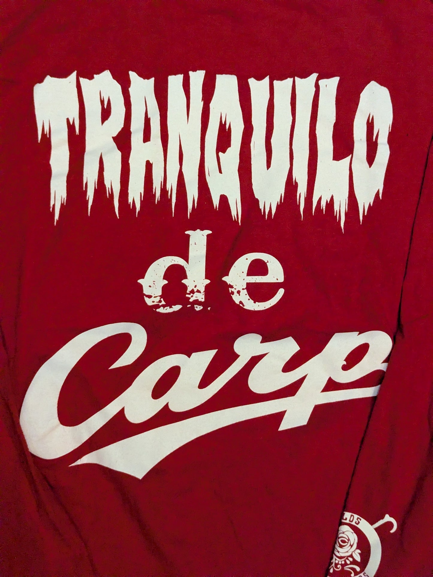 広島東洋カープ×内藤哲也「TRANQUILO de Carp」ロングスリーブTシャツ(レッド)