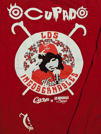 広島東洋カープ×内藤哲也「TRANQUILO de Carp」ロングスリーブTシャツ(レッド)