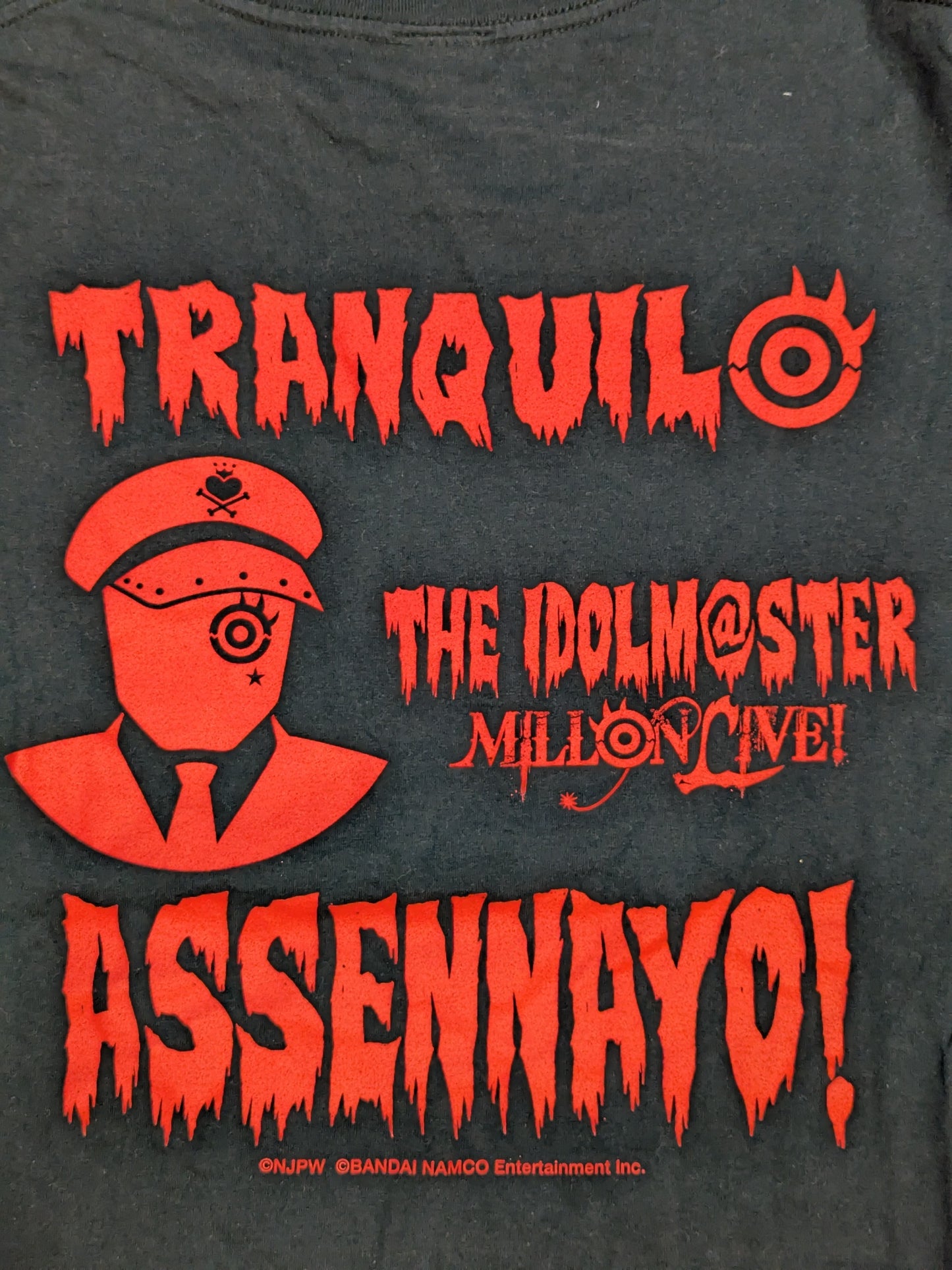 Tetsuya Naito× Idolmaster Million T-shirt