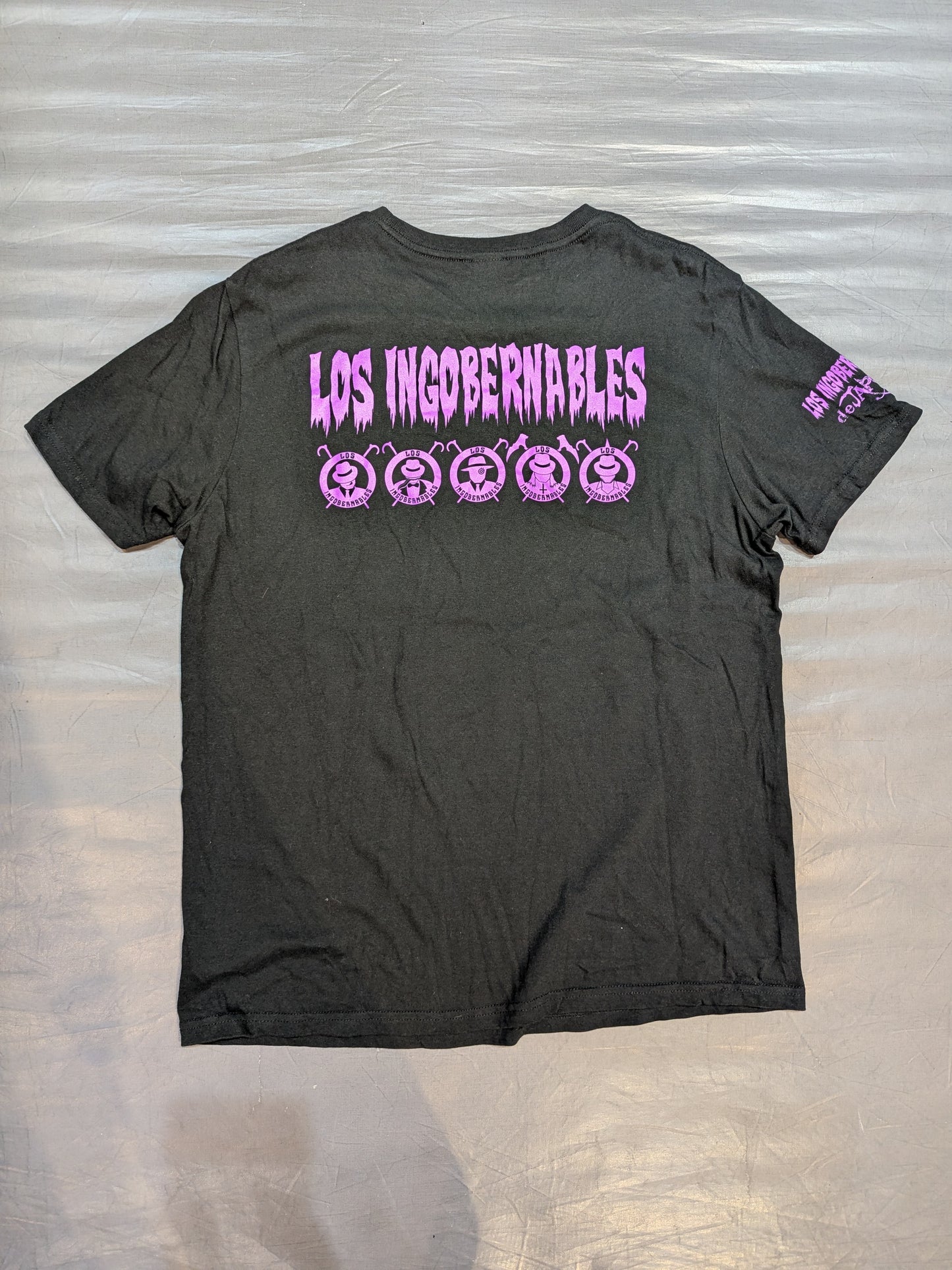 L・I・J Tシャツ(ブラック×パープル)