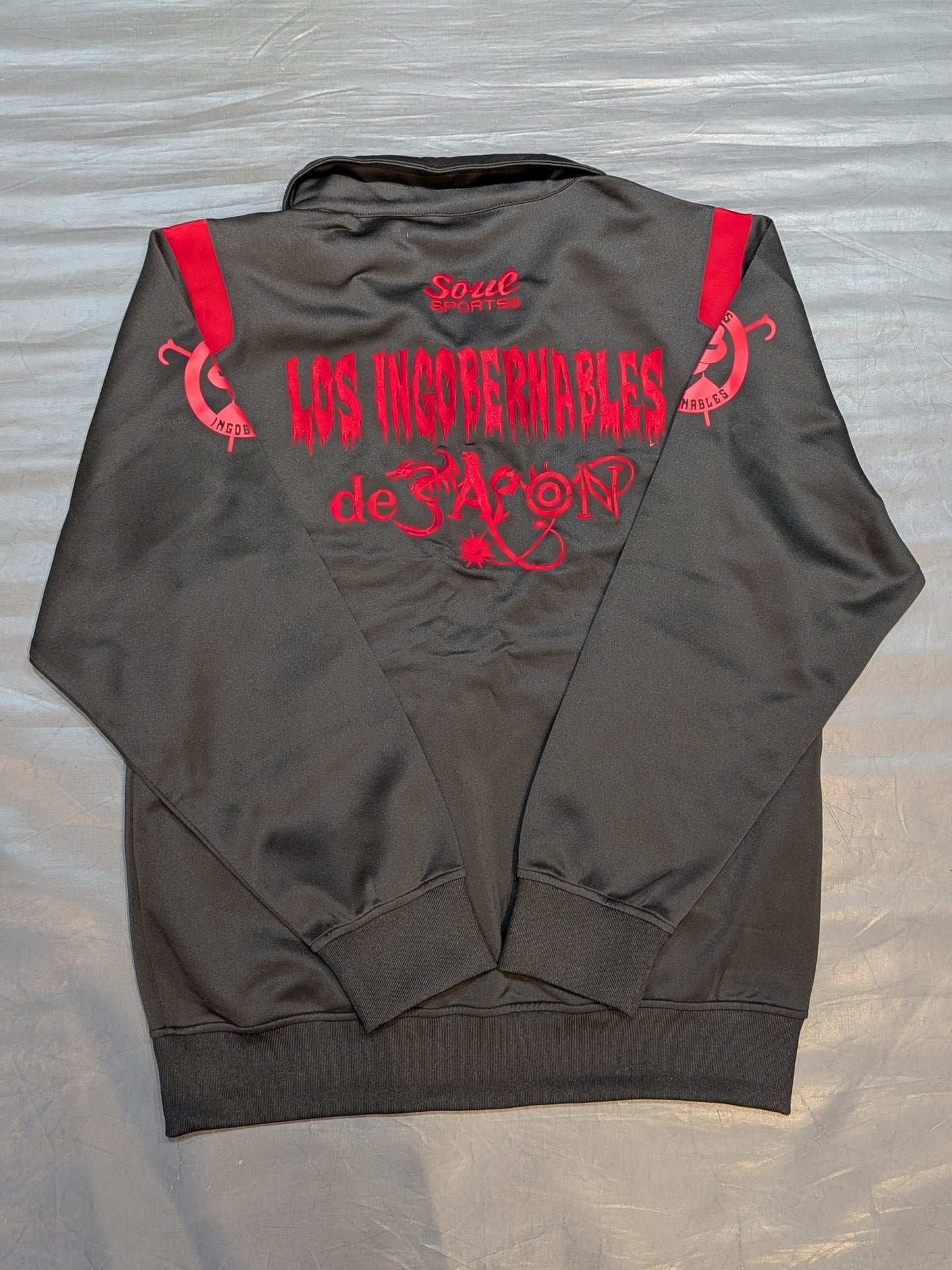 L.I.J× SOUL Set-Up Jersey (Black×Red)