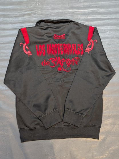 L.I.J× SOUL Set-Up Jersey (Black×Red)