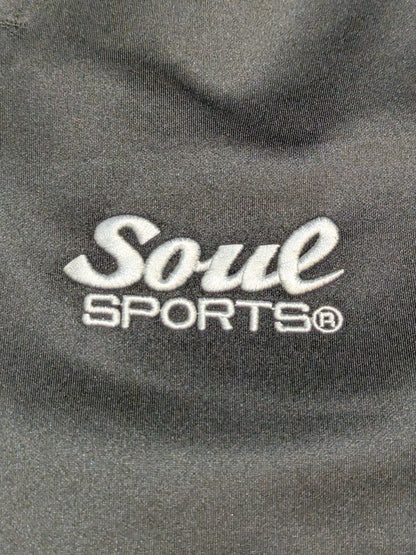 新日本プロレス×SOUL セットアップジャージ(ブラック×バーガンディ)