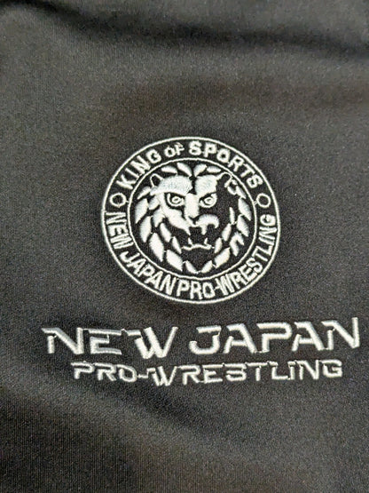 新日本プロレス×SOUL セットアップジャージ(ブラック×バーガンディ)