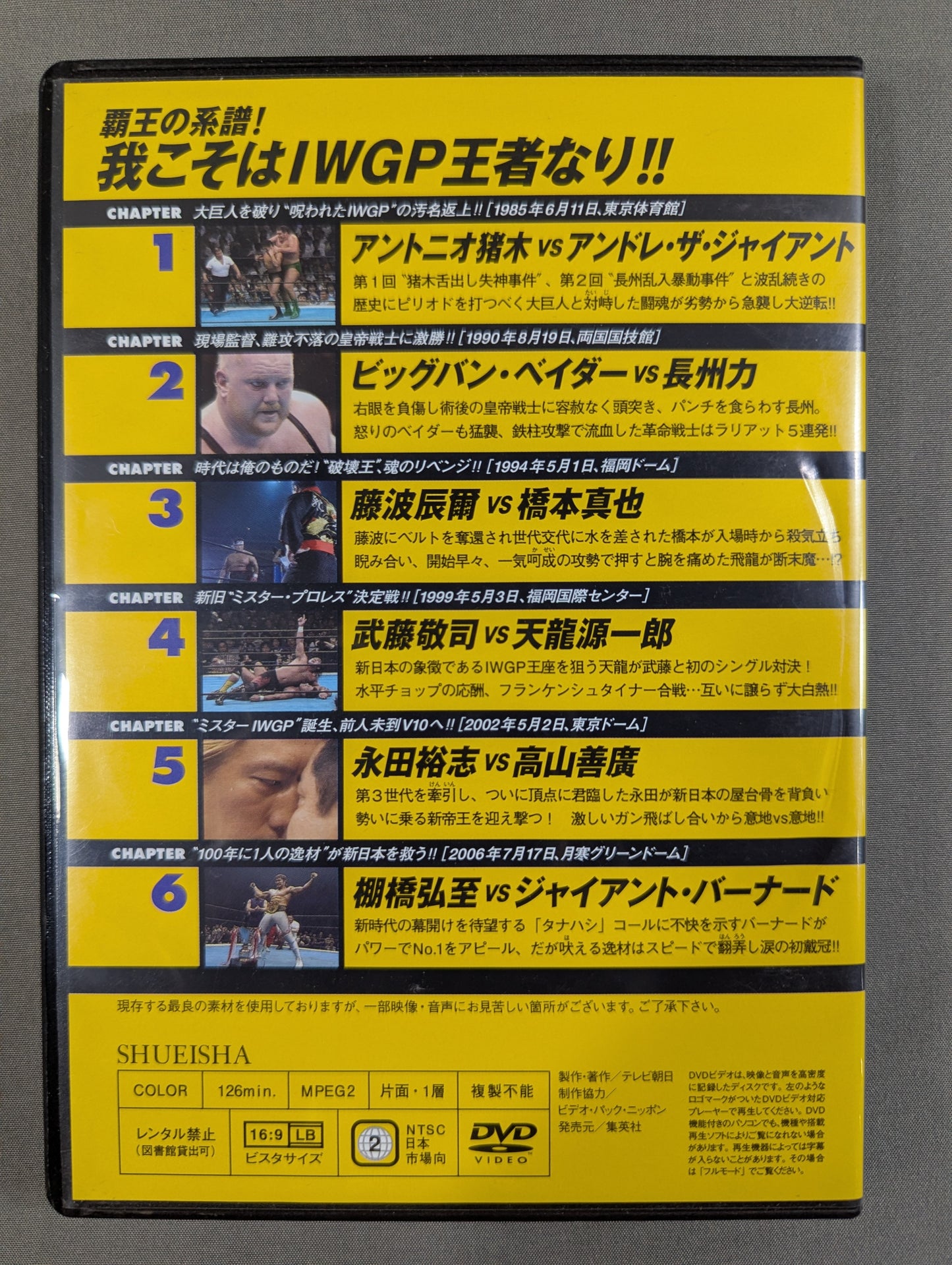 Burn! New Japan Pro Wrestling  vol.61