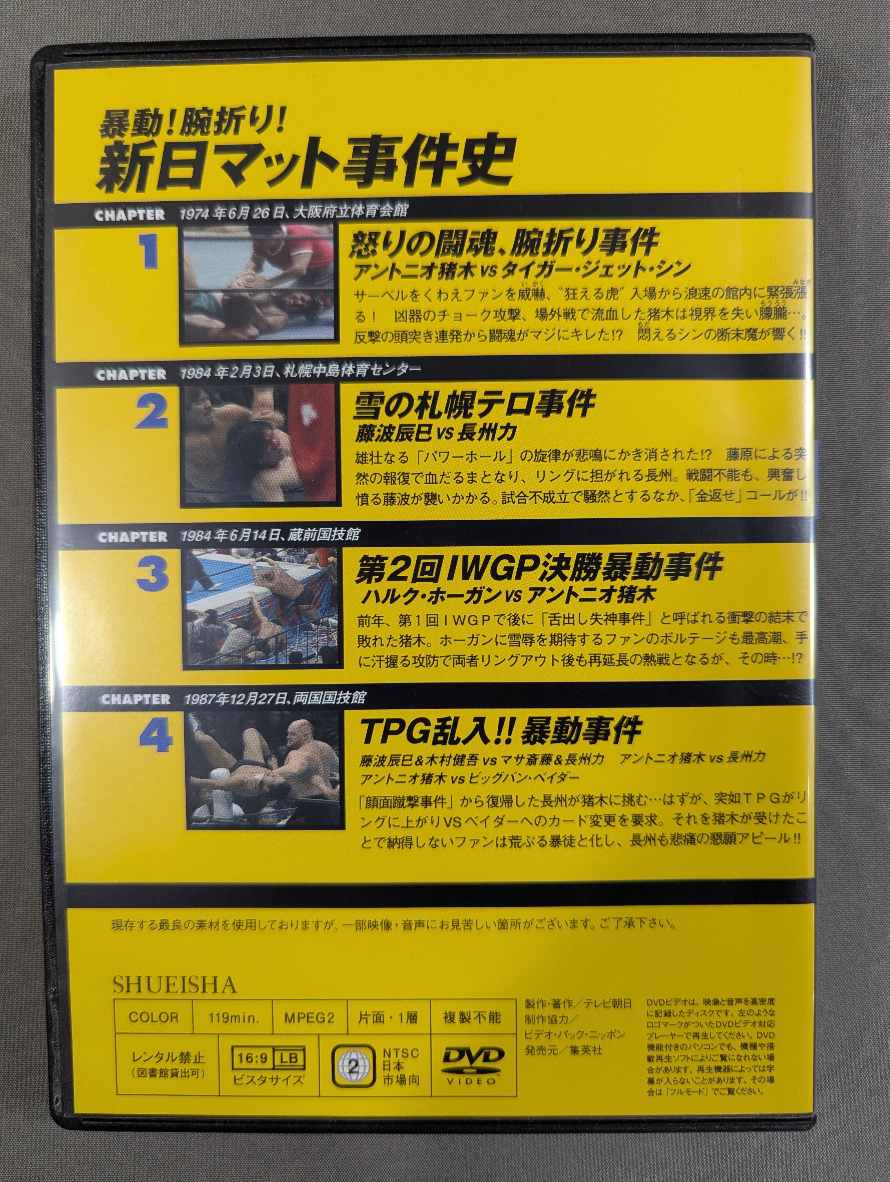 燃えろ!新日本プロレス vol.20 – 闘道館
