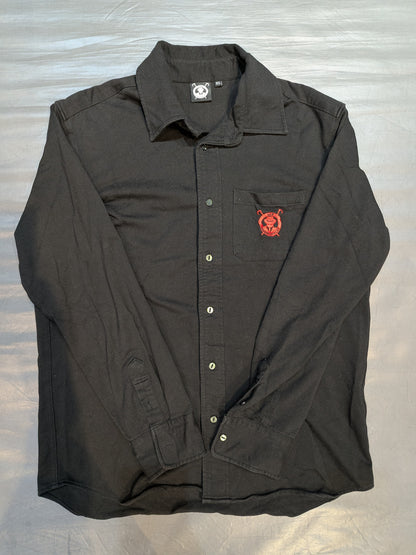 L.I.J Stretch Black Denim Shirt