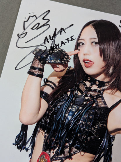 Saya Kamitani  hand signed autograph  Starda Mu Pro-Photo (C-8)