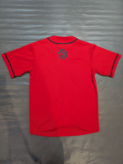 Tetsuya Naito Baseball Shirt (Red× Navy)