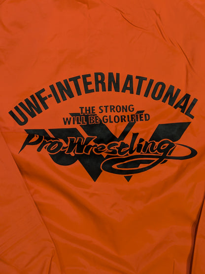UWFインターナショナル「HE STRONG WILL BE GLORIFIED」ベンチコート