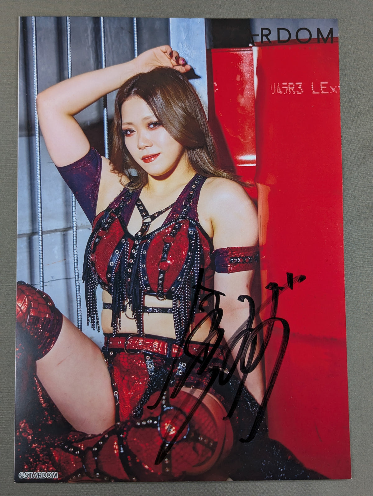 鈴季すず 直筆サイン入り スターダムポートレート(B-1) – 闘道館