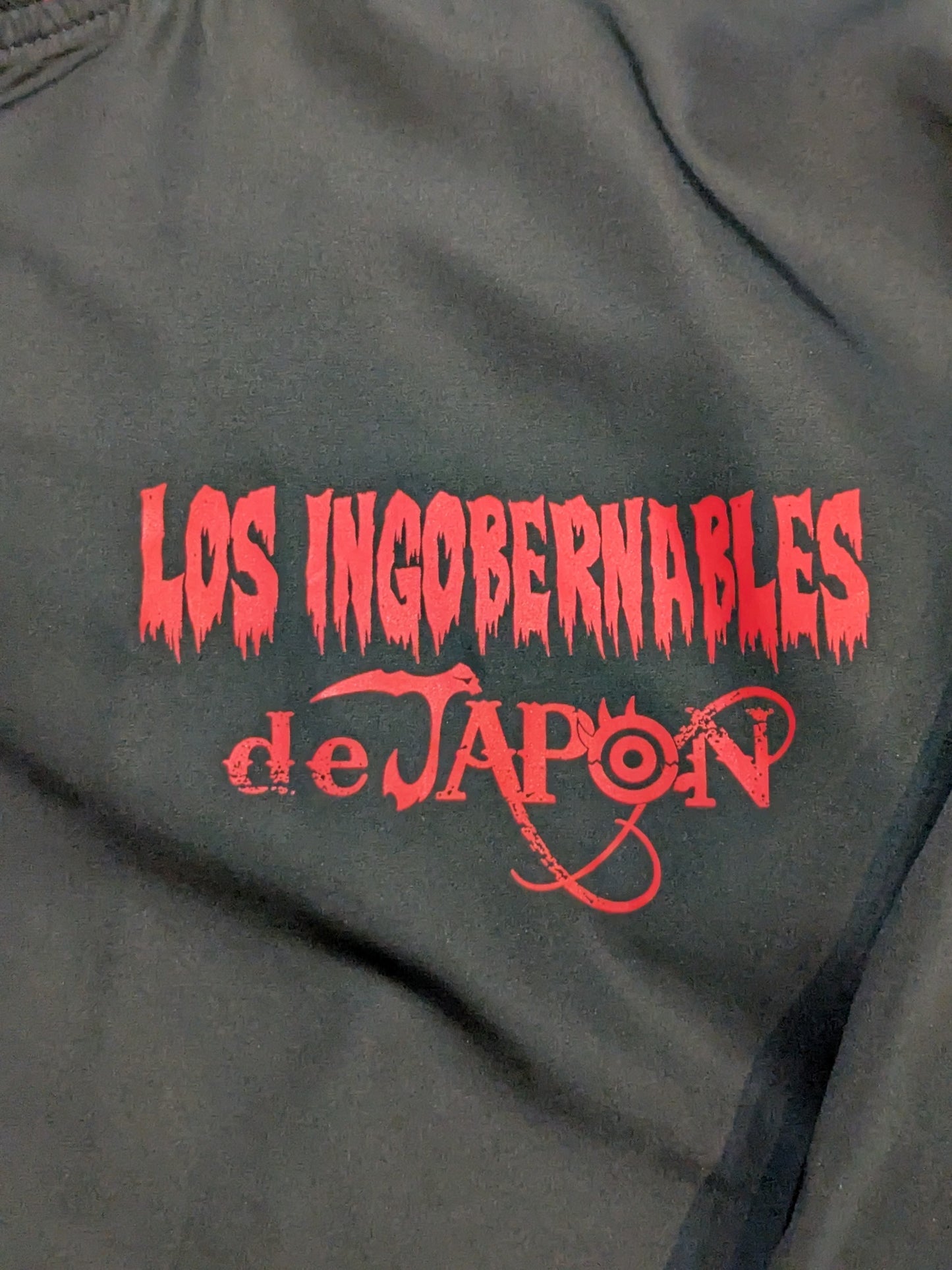L.I.J. Lightweight Stadium zip-up jacket  (Black×Red)