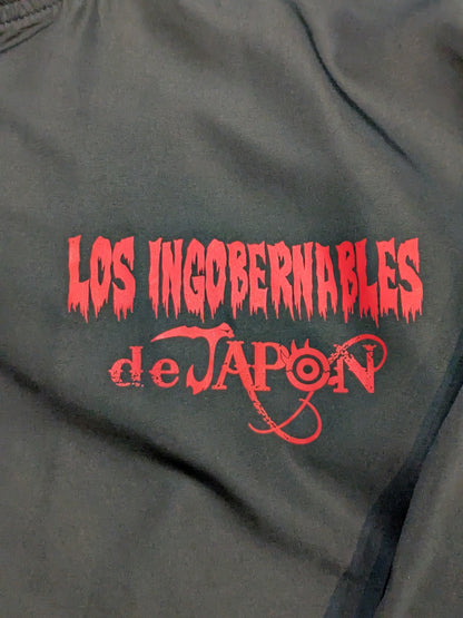 L.I.J. Lightweight Stadium zip-up jacket  (Black×Red)