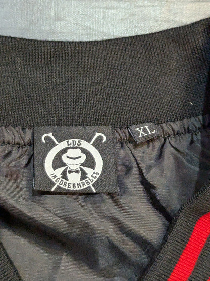 L.I.J. Lightweight Stadium zip-up jacket  (Black×Red)