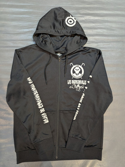 L.I.J. × Soul Caliber Dry Jersey with Hood (Black× White)