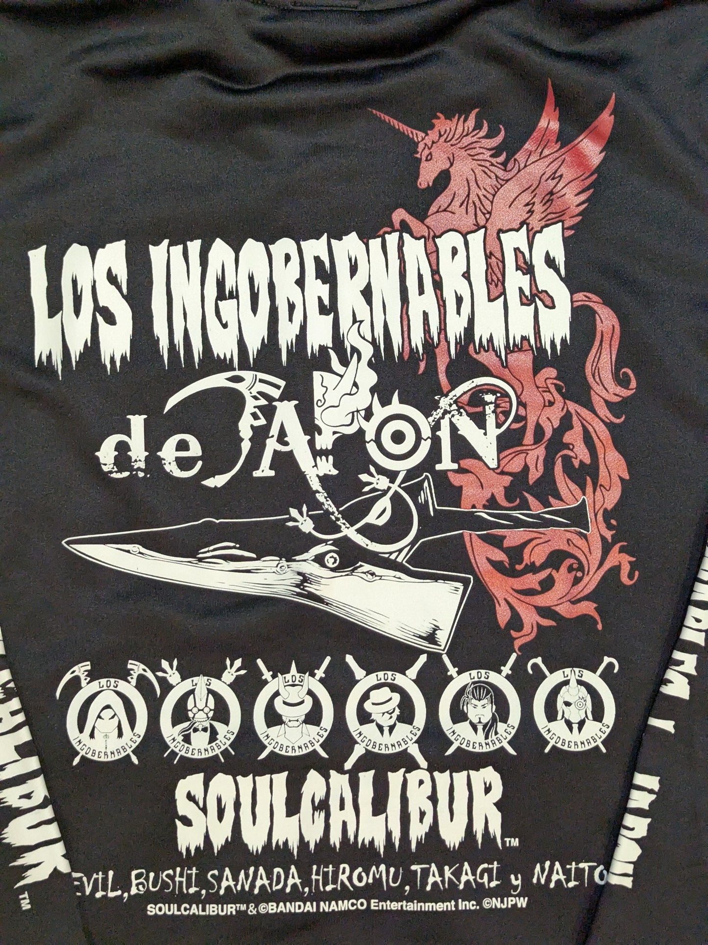 L.I.J. × Soul Caliber Dry Jersey with Hood (Black× White)