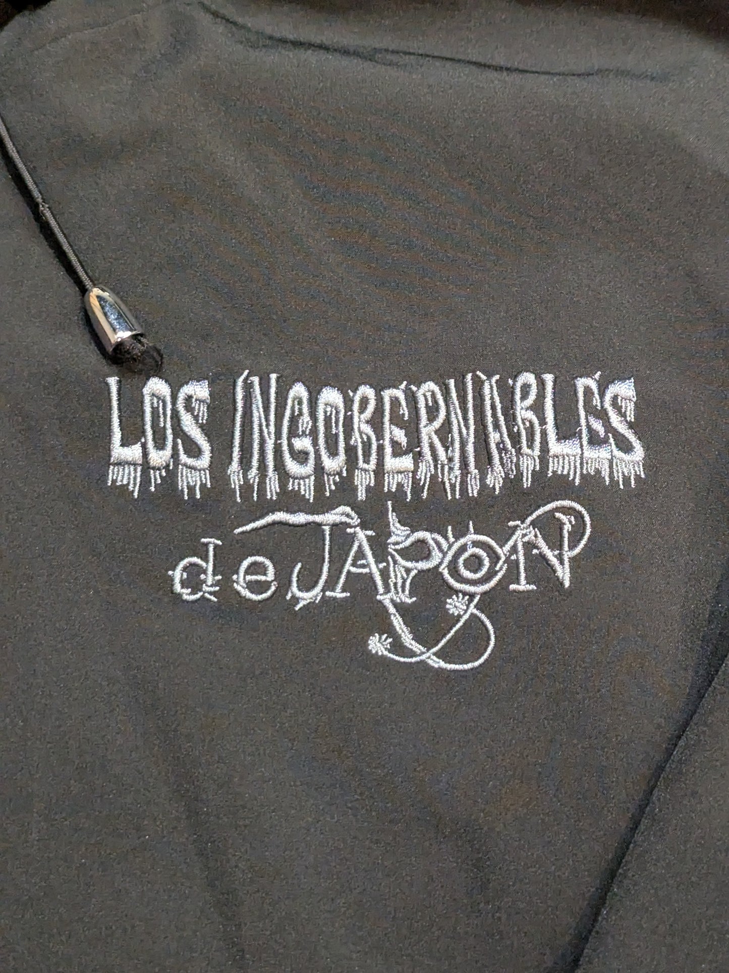 L.I.J. Mountain hoodie  (Black× Grey)