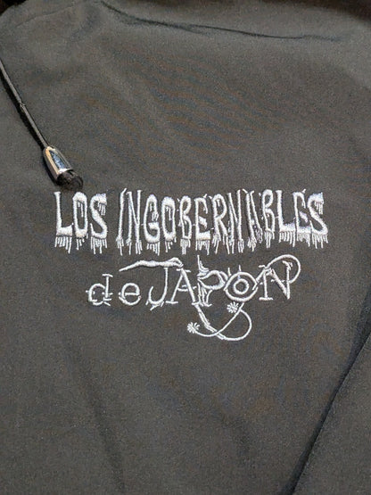 L.I.J. Mountain hoodie  (Black× Grey)