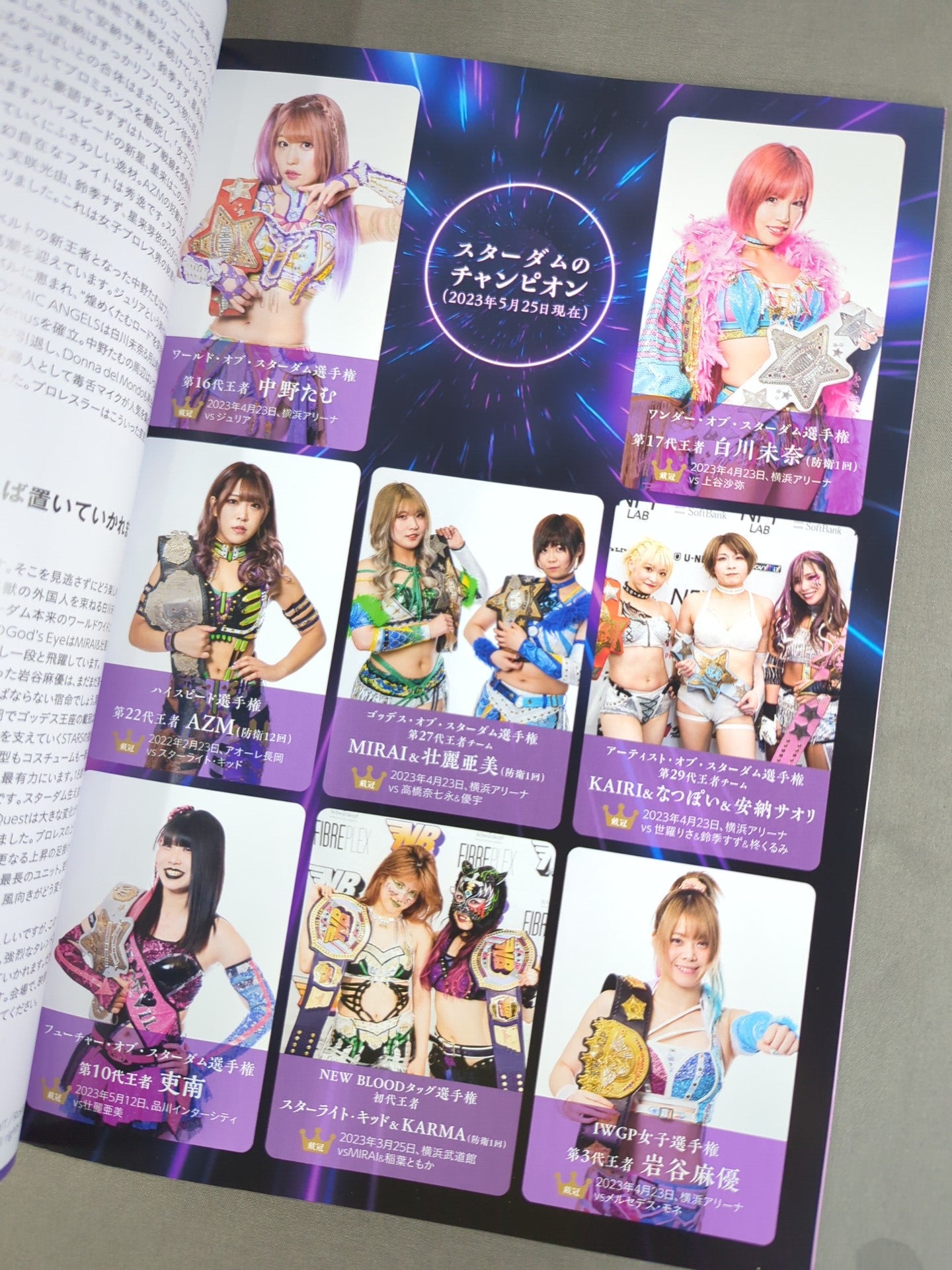 STARDOM OFFICIAL GUIDE BOOK Vol.147