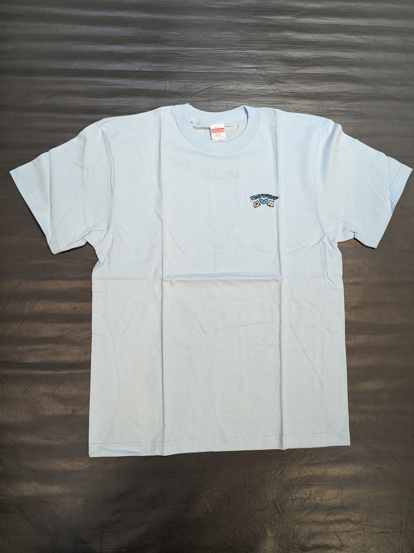 家出レスラー  Tシャツ(刺繍・ライトブルー)